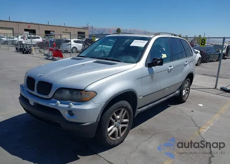 2006 BMW X5 3.0I из США, поврежденный, VIN 5UXFA13586LY29117
